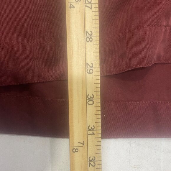 John Mark Oversized Shirt Womens XL red 3/4 sleeve Pullover Boho Travel Casual - Picture 12 of 16